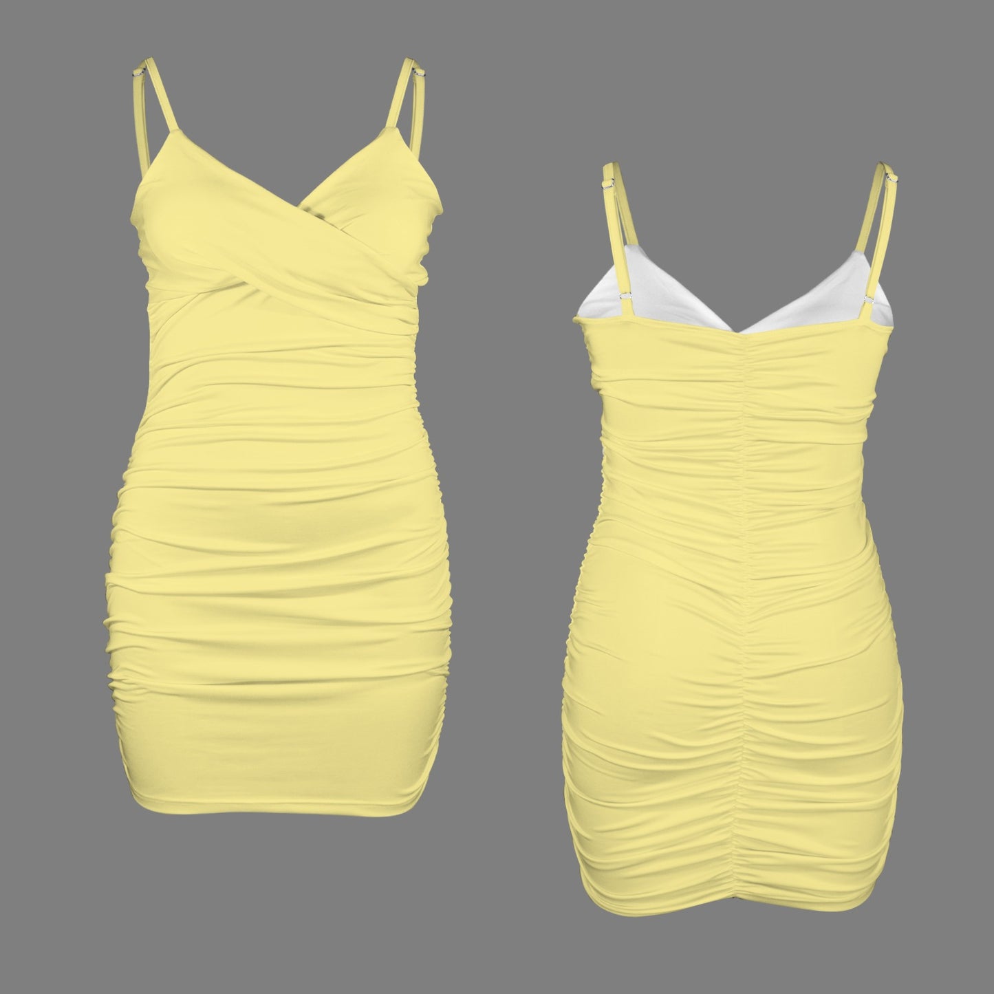 yellow dress