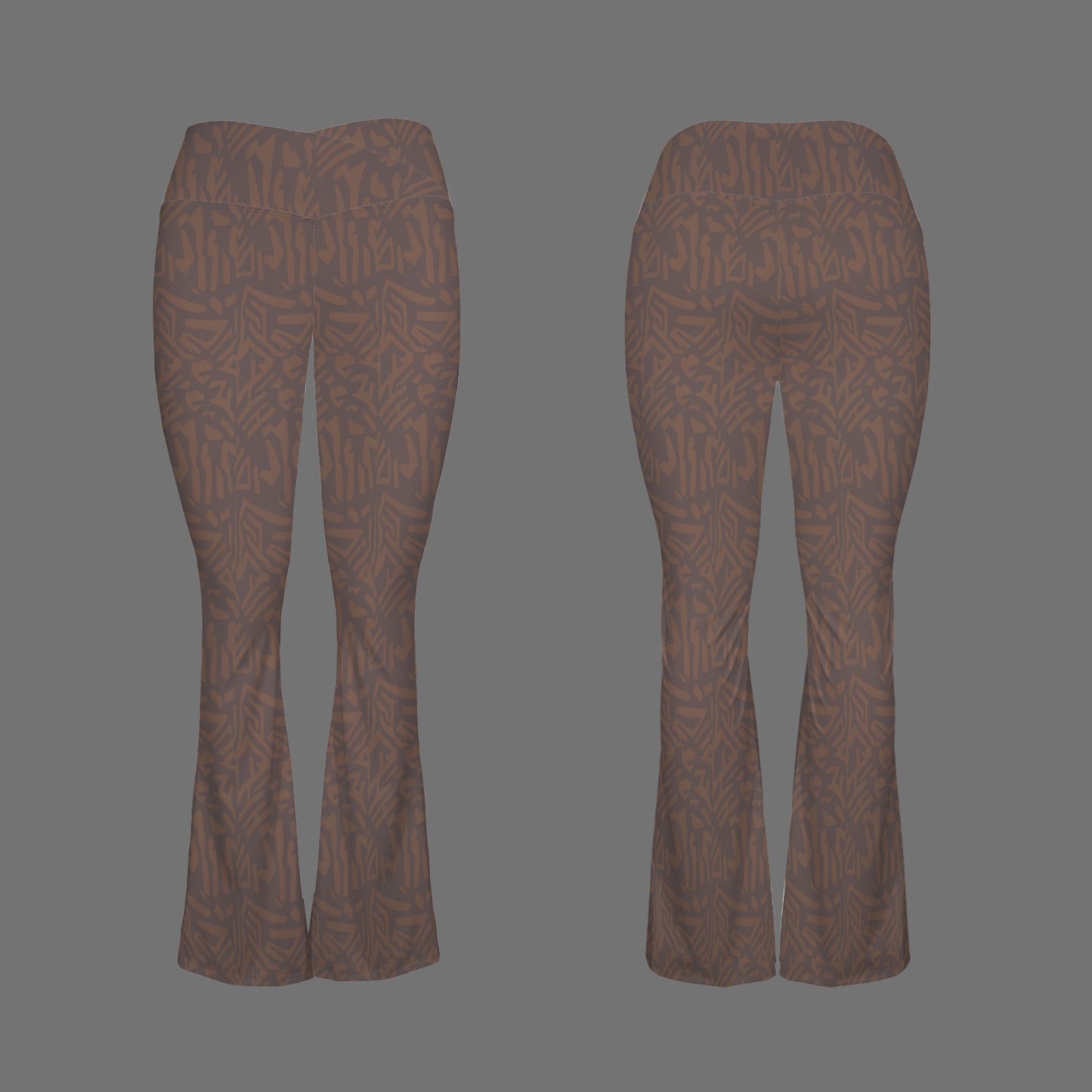 brown tribal pants