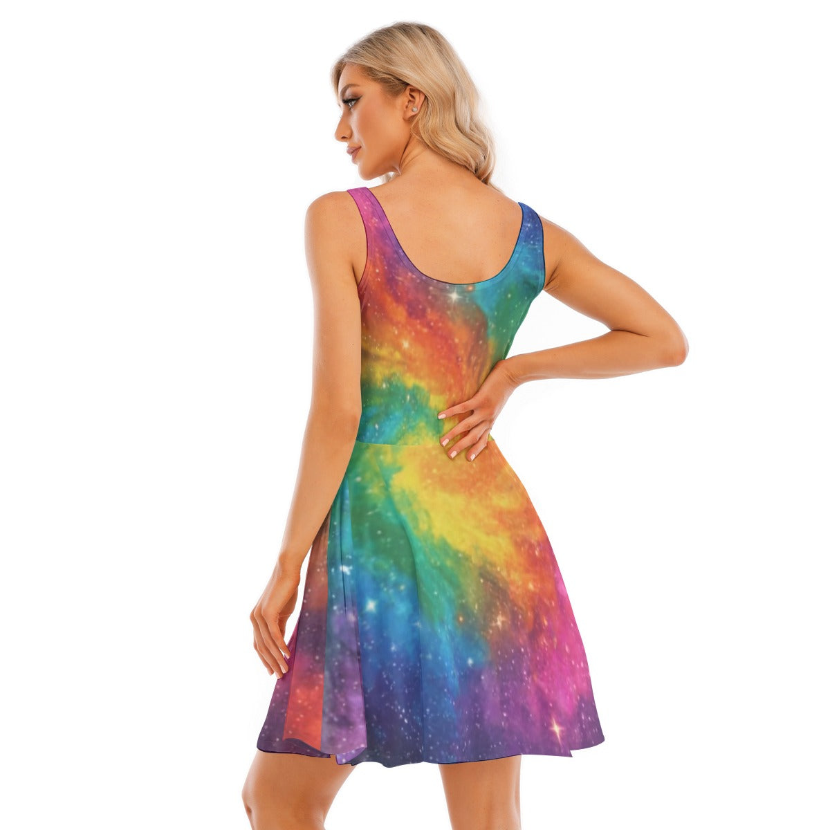 All-Over Print Women's Tank Vest Dress