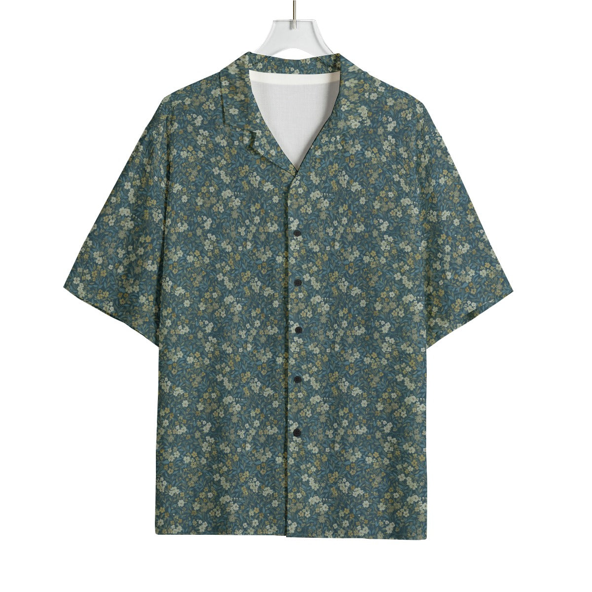 Rayon button-down