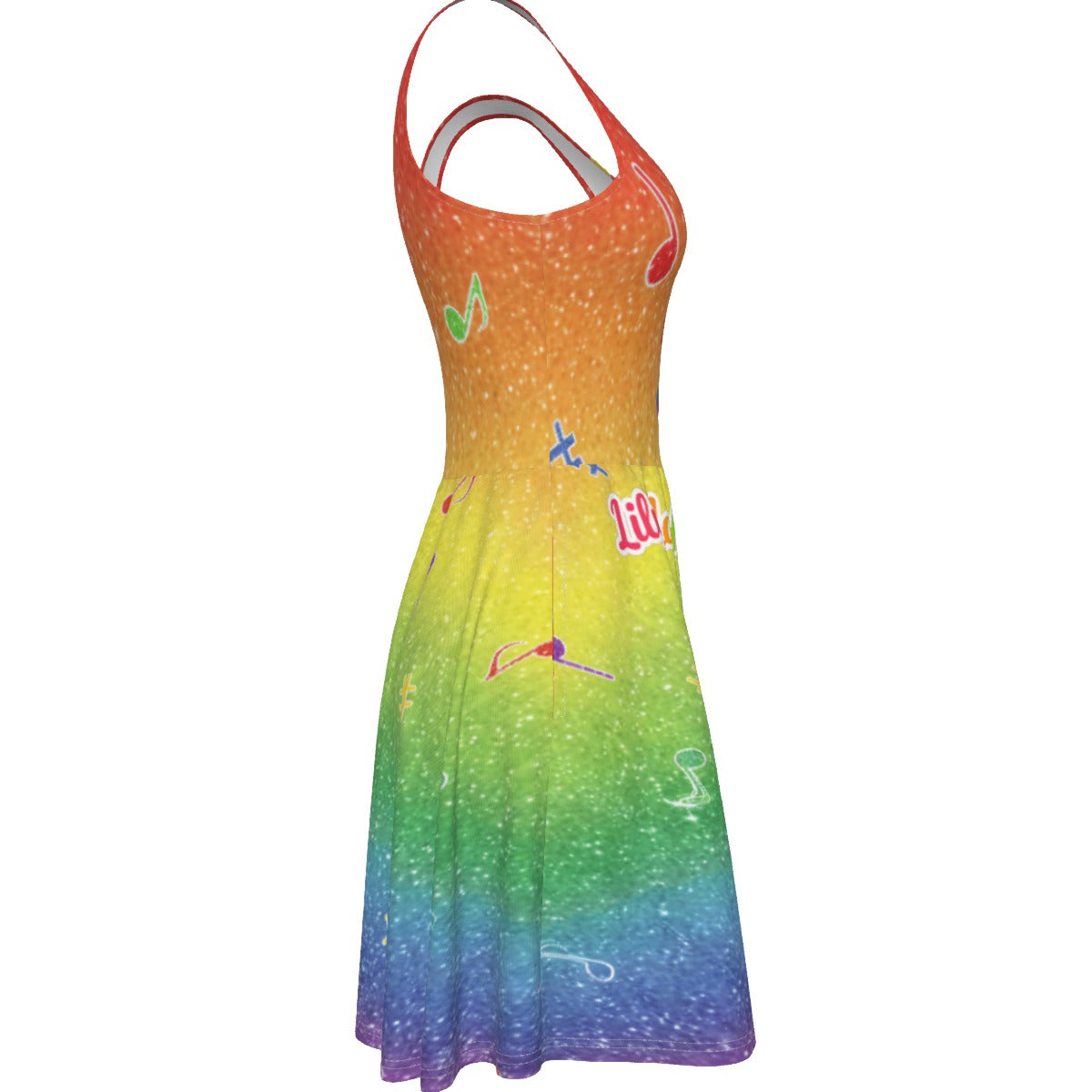 All-Over Print Women's Tank Vest Dress