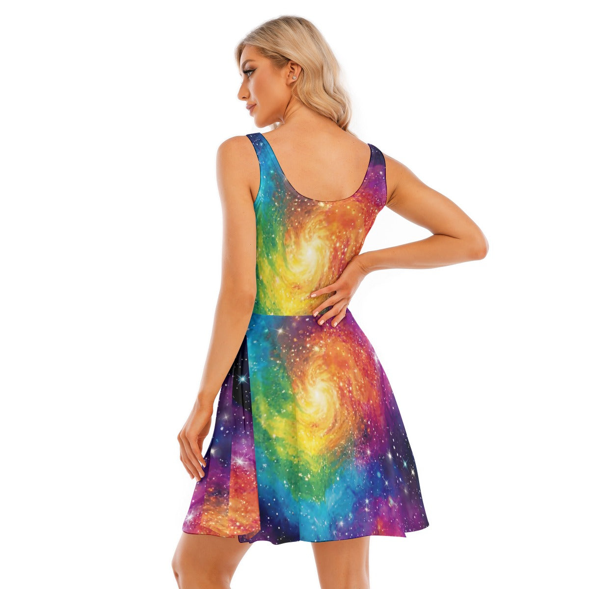 All-Over Print Women's Tank Vest Dress