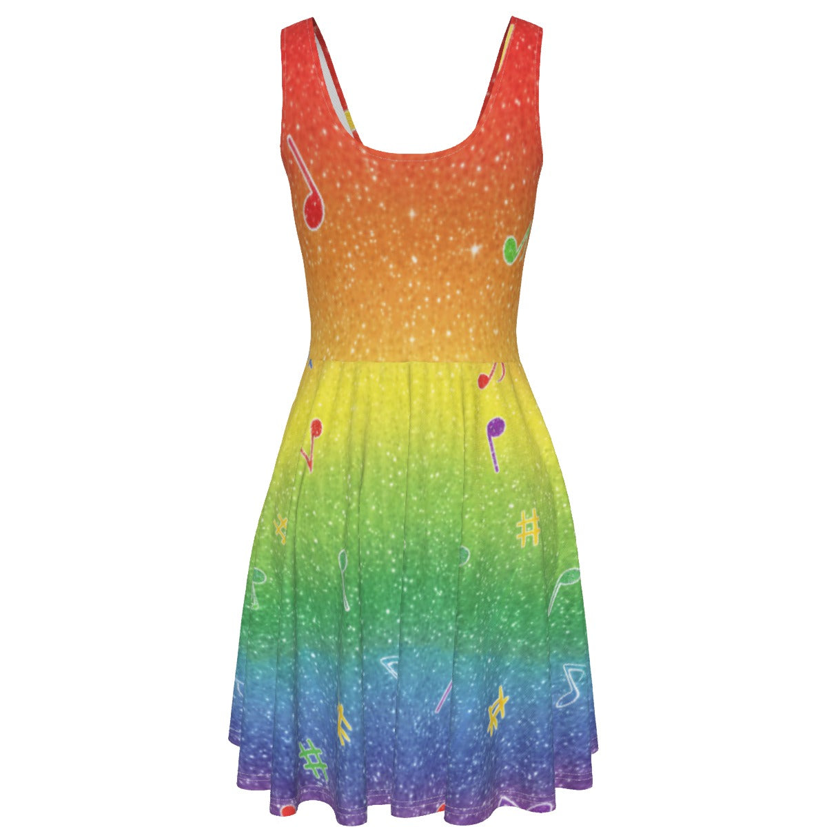 All-Over Print Women's Tank Vest Dress
