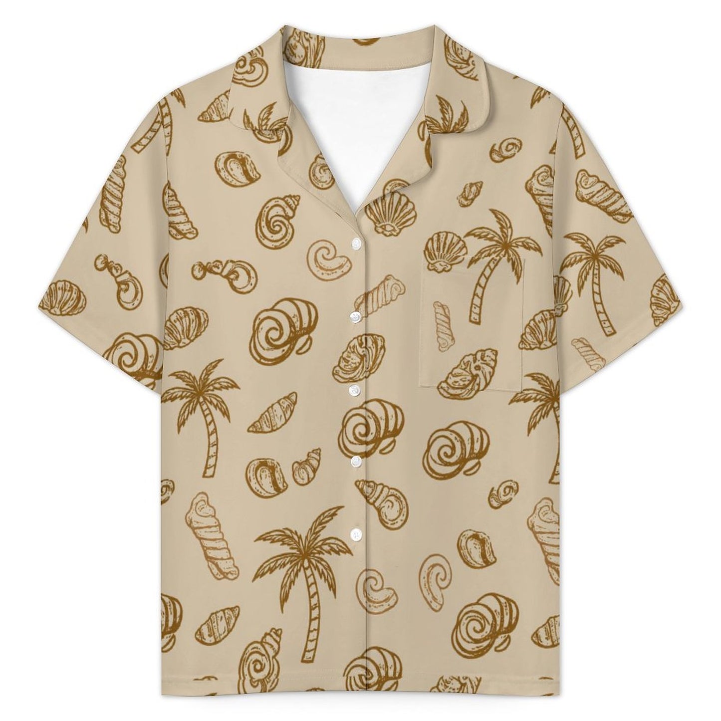 180gsm Ruffled Short-Sleeve Pajama Set(All-Over Printing)