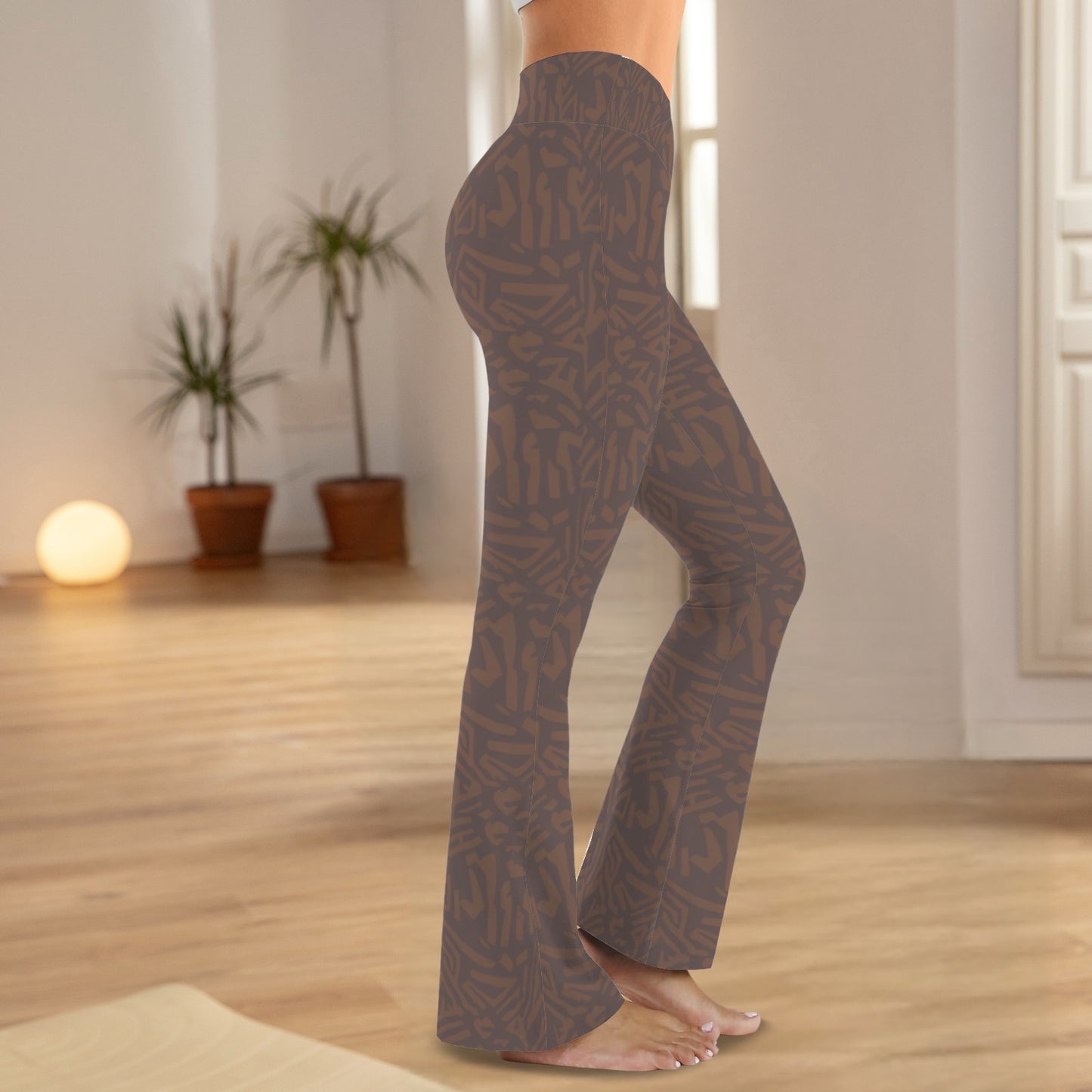 brown tribal pants