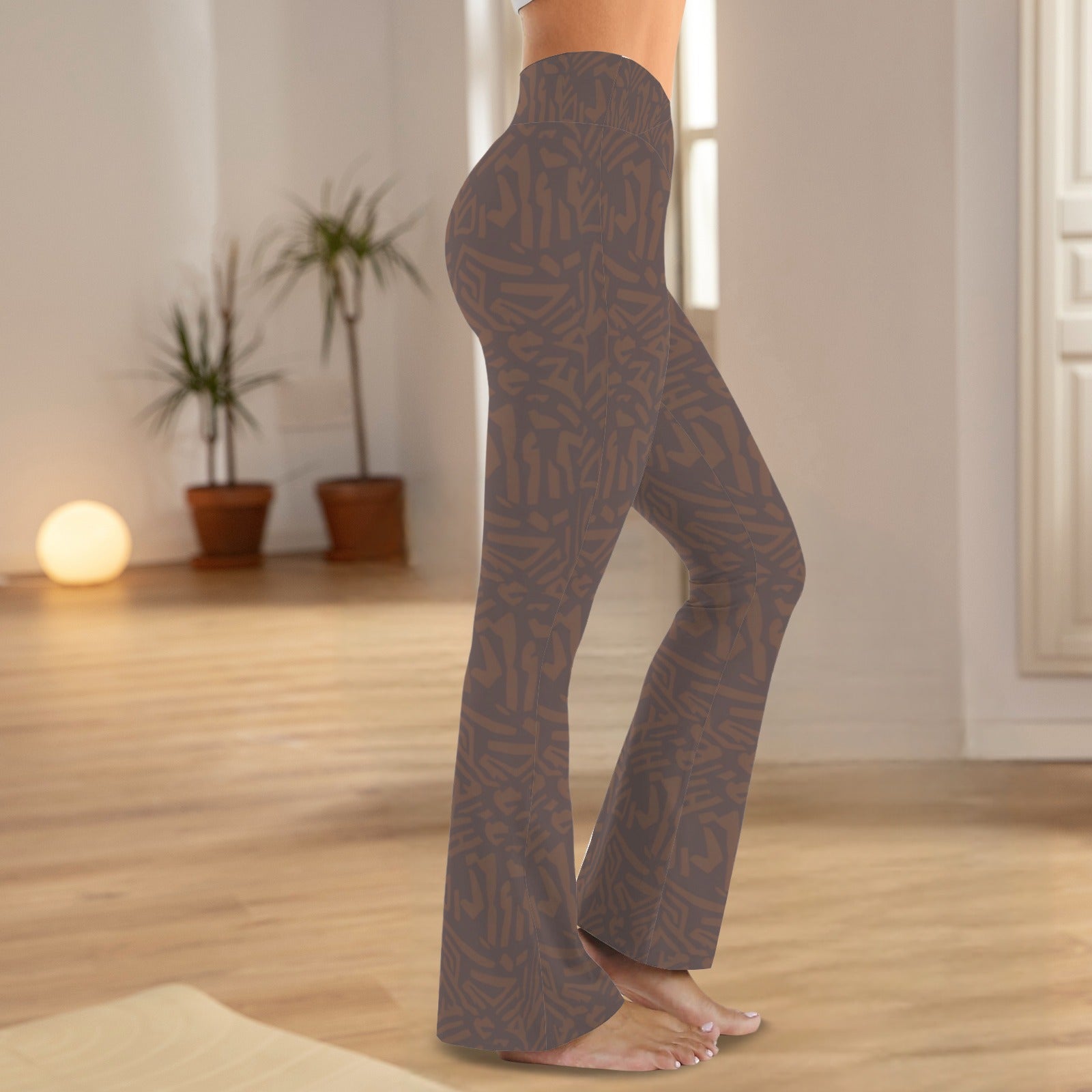 brown tribal pants