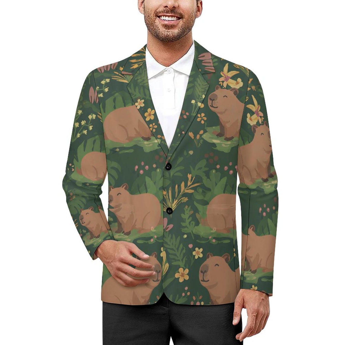 260gsm Two Button Suit(All-Over Printing)