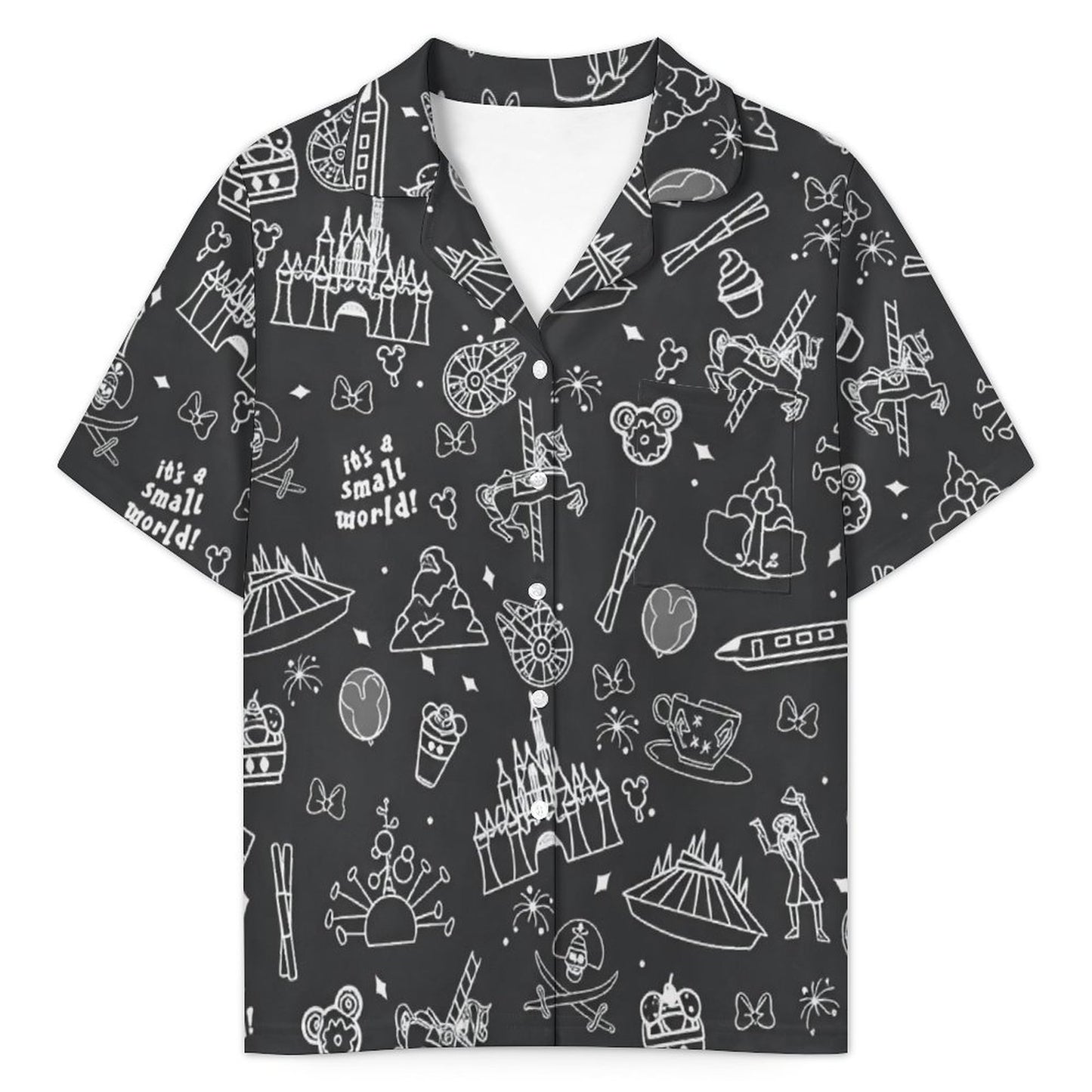 ultra-soft short sleeve collared PJ set