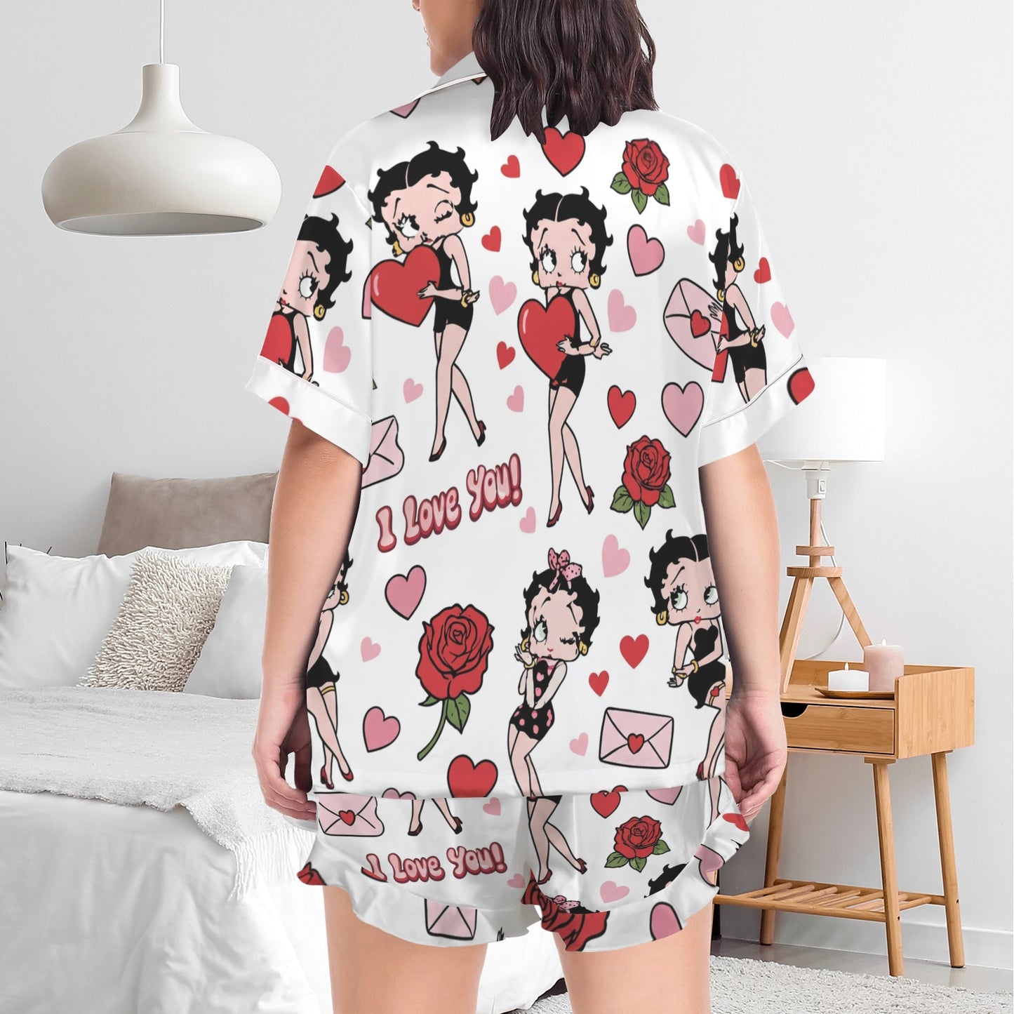 Valentine's Satin PJs
