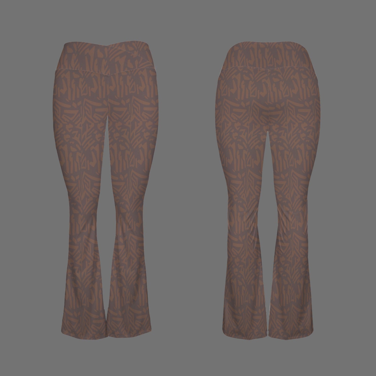 brown tribal pants