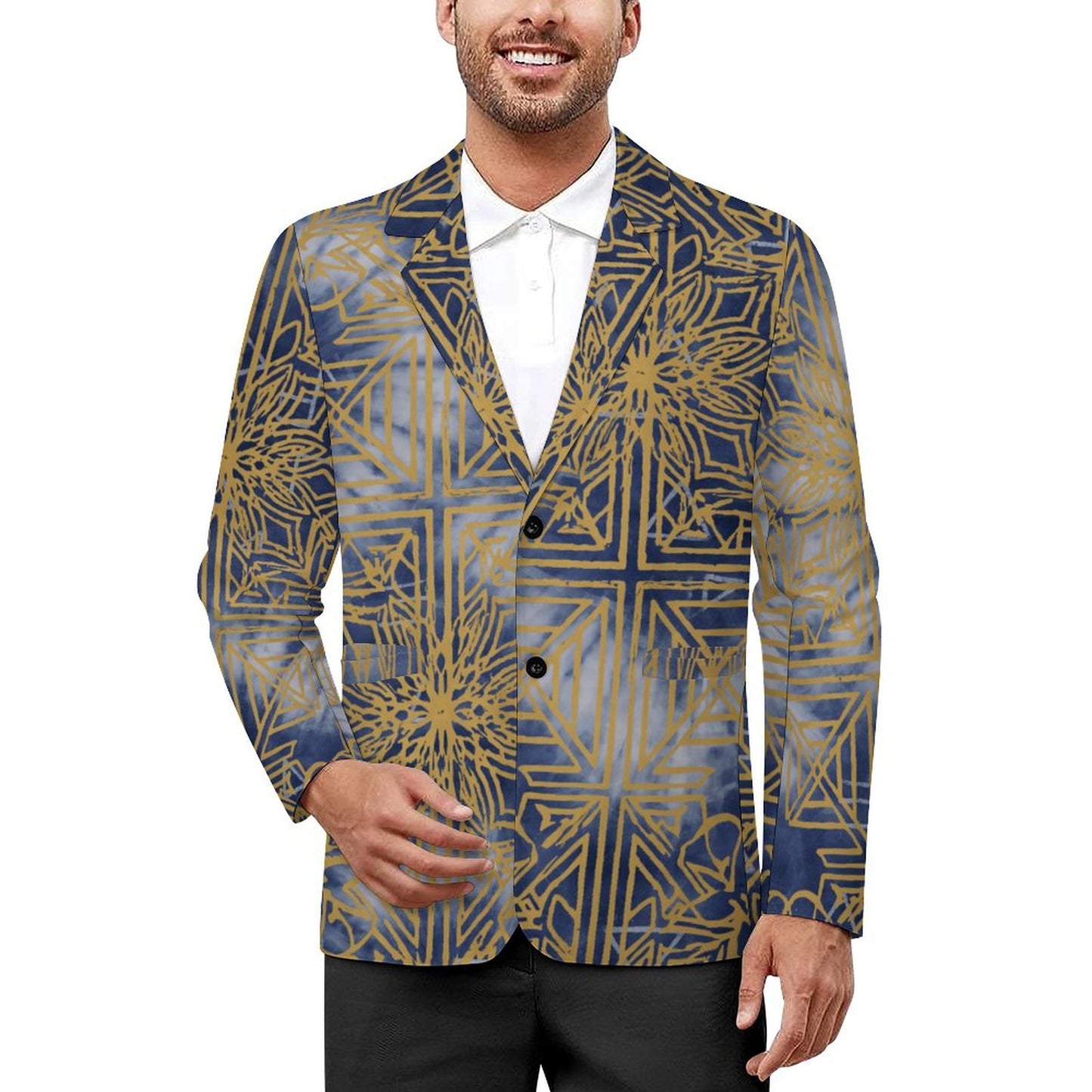 260gsm Two Button Suit(All-Over Printing)