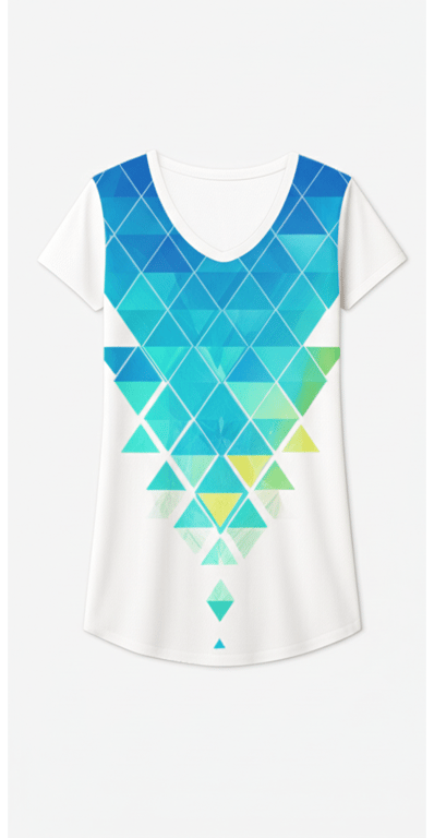 Relaxed V-neck T-shirt