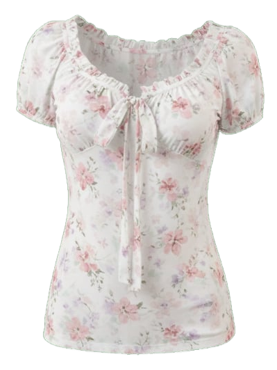 Puff sleeve top