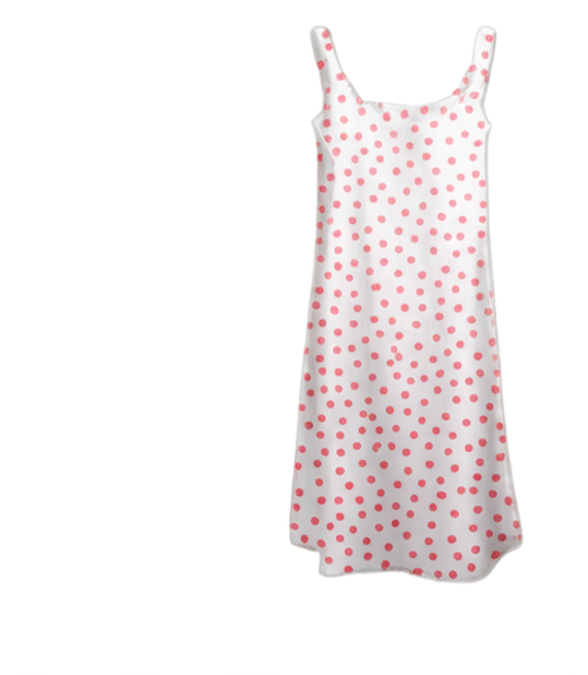 Elastic neck dress