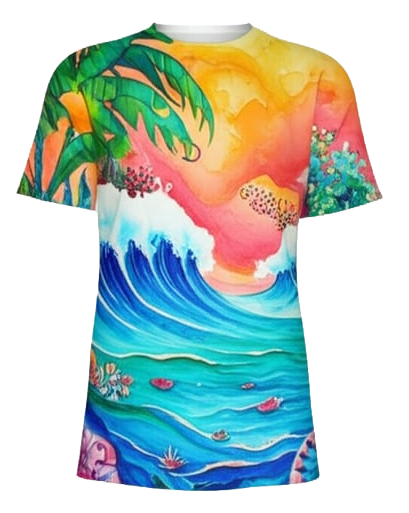 Crew neck T-shirt 100% cotton