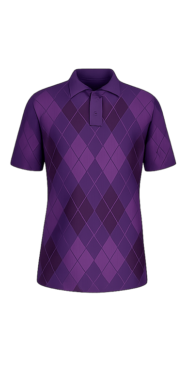 Men's collared shirt