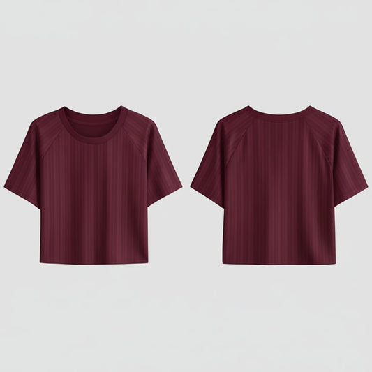 plain burgundy