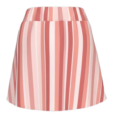 Athletic skirt with shorts (mid-thigh length)